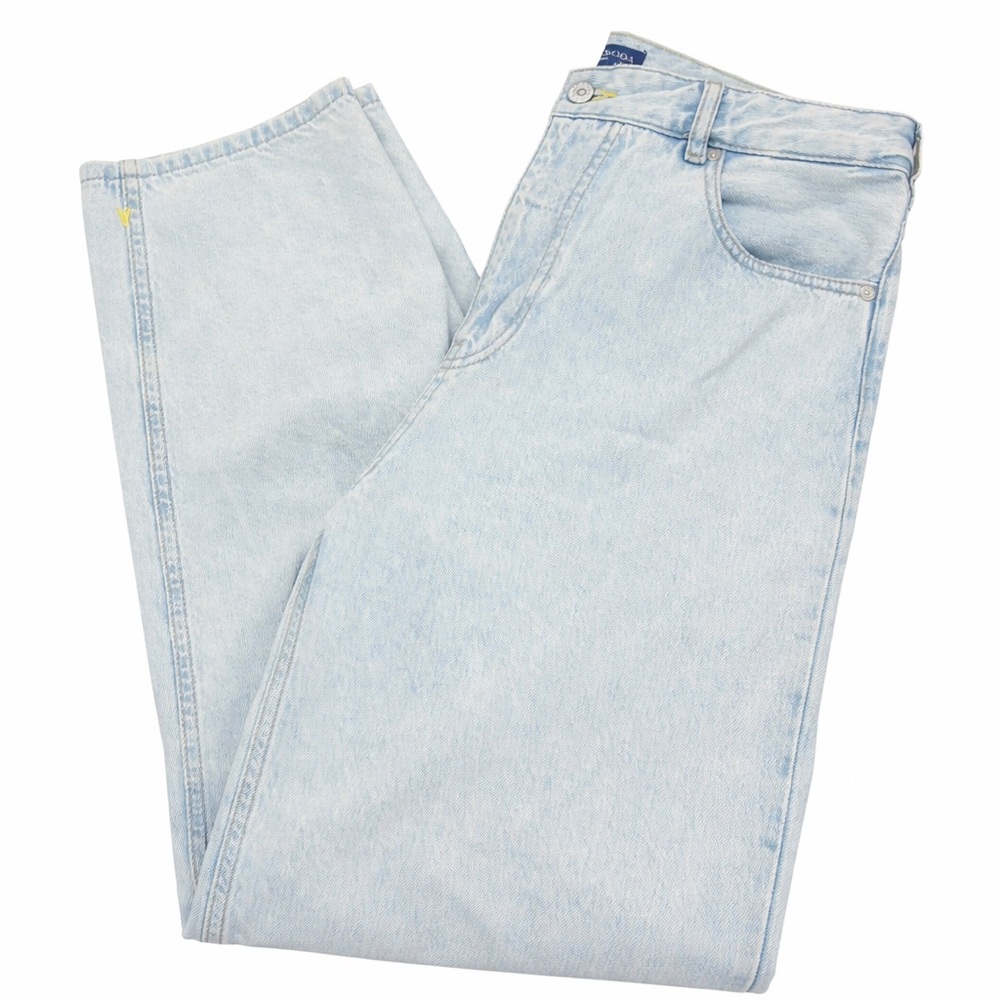 Scotch & Soda Woman Light Blue Relaxed Jeans